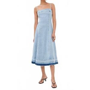 NEW JONATHAN SIMKHAI clarissa sleeveless dress in del mar